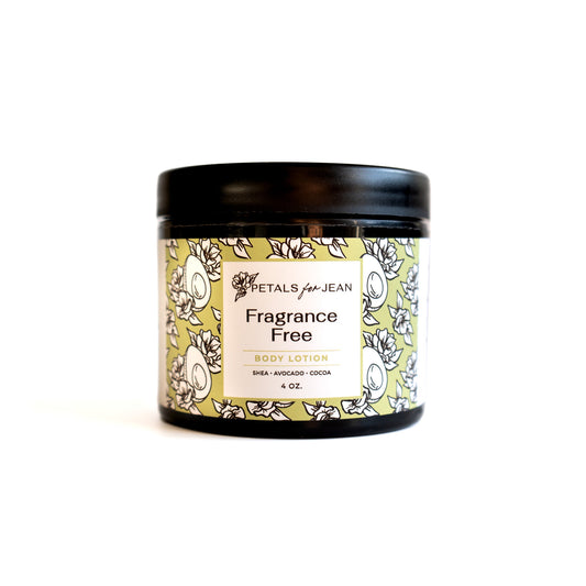 black jar with green label black text