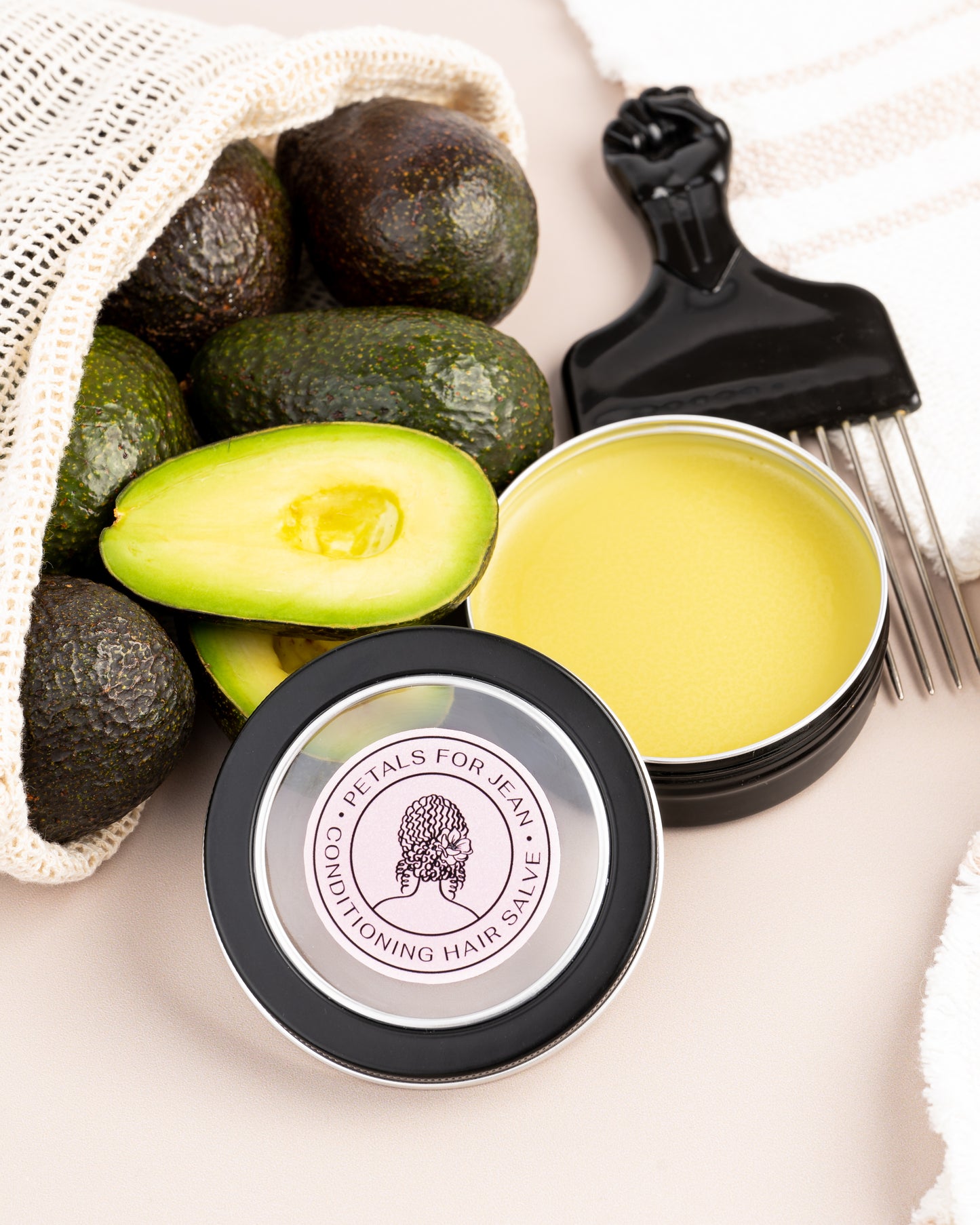 Fragrance Free Conditioning Hair Salve