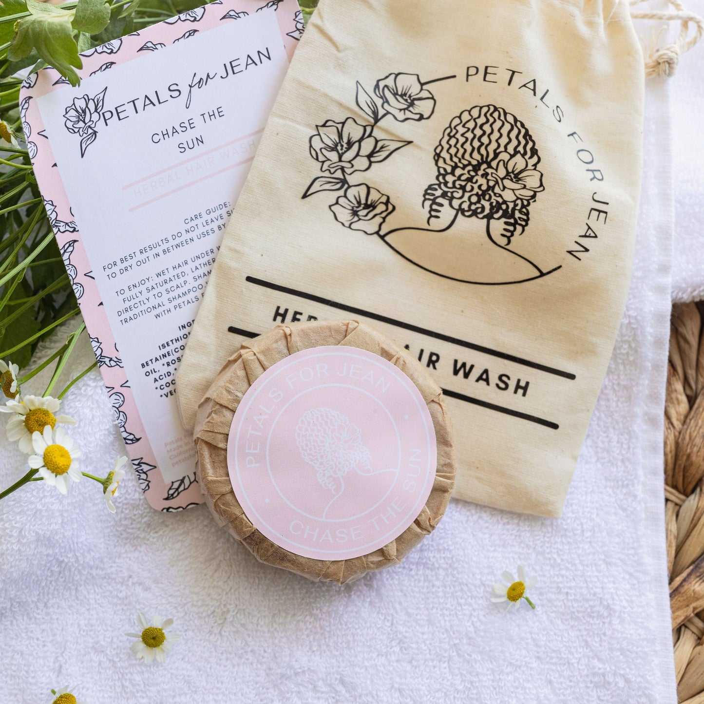 Chase the Sun Herbal Hair Wash Set