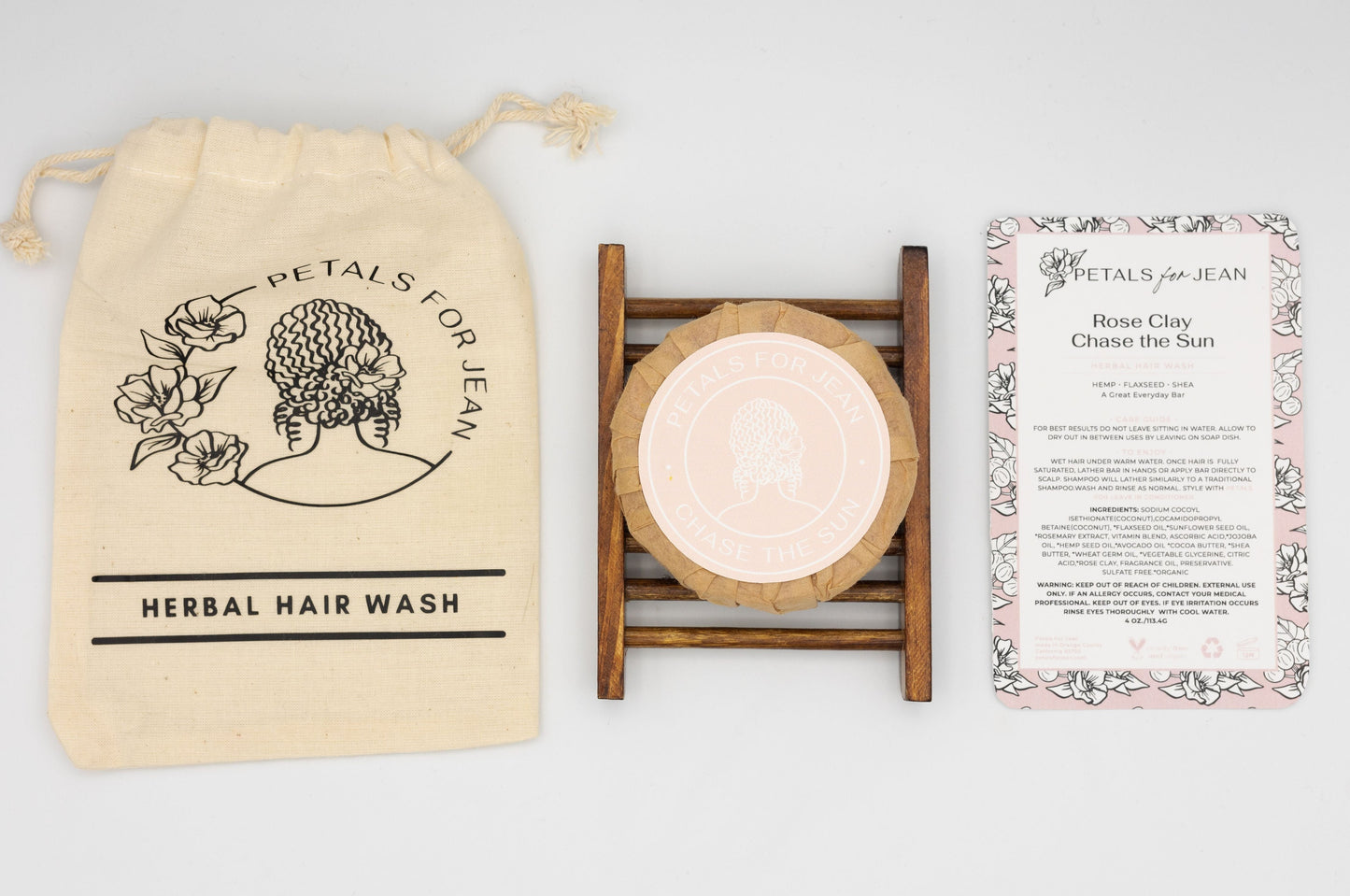 Chase the Sun Herbal Hair Wash - Full Set